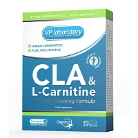 VP laboratory CLA+L-Carnitine 45 капсул