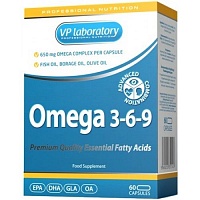 VP laboratory Omega 3-6-9 60 капсул